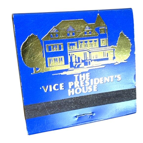 Vice President of the United States Matchbook Lot Unstruck VP Seal USA Ephemera - Picture 5 of 10